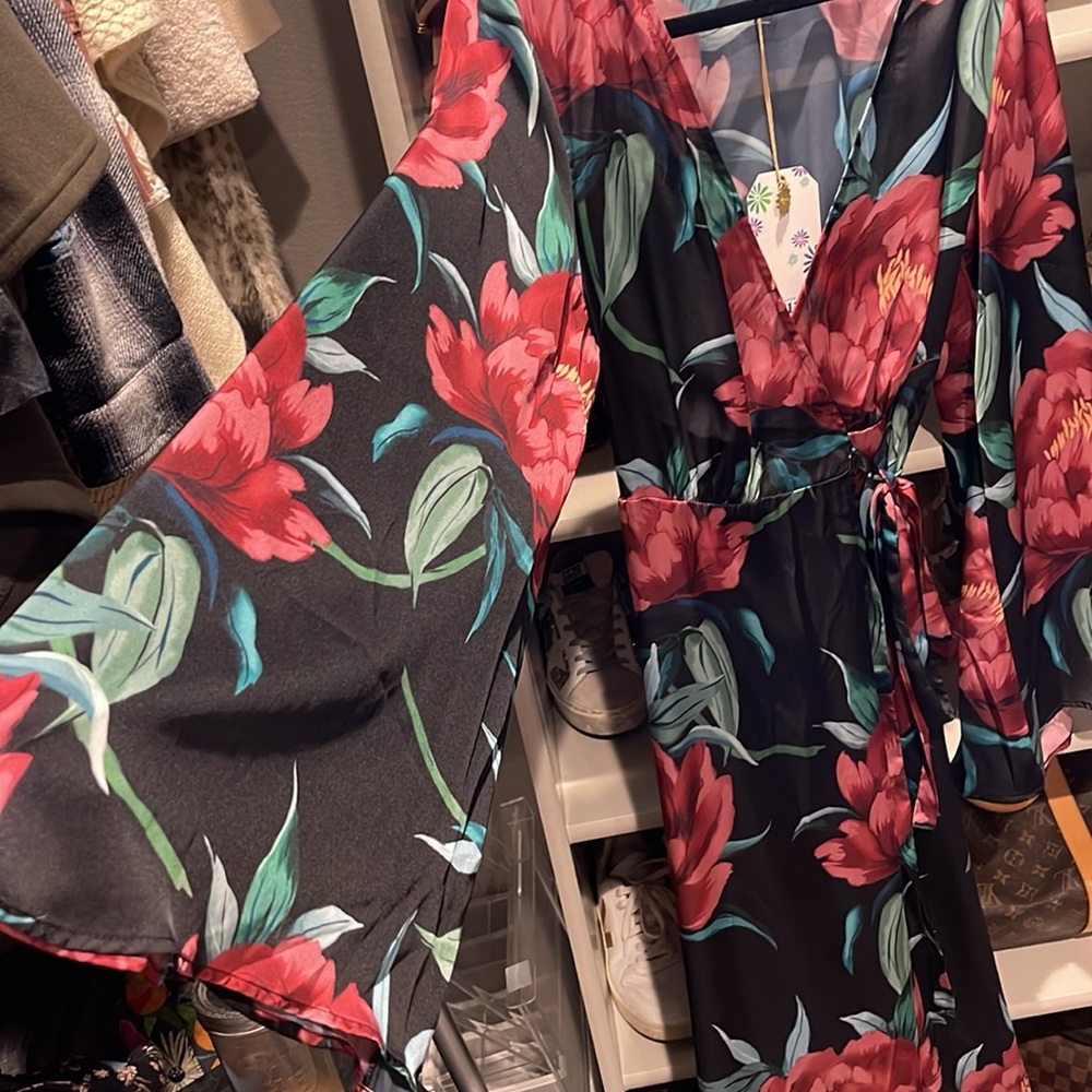 SO BEAUTIFUL show me your mumu maxi dress - Picture 3 of 7